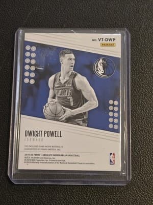 2019-20 Panini Absolute Memorabilia Dwight Powell Veteran Tools of the Trade - Thumbnail 2