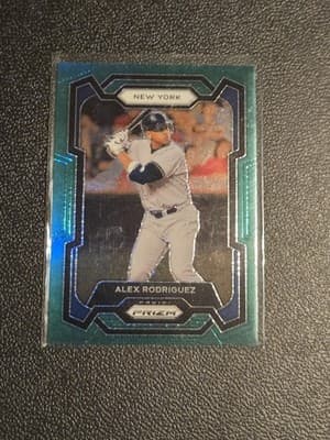 2024 Panini Prizm #75 Alex Rodriguez Green Prizms - Image 1