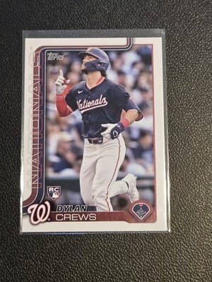 2025 Topps #74 Dylan Crews - Image 1