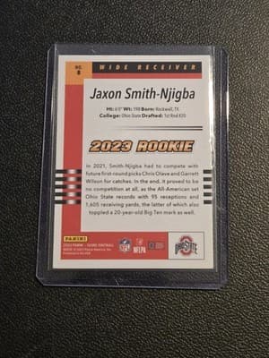 2023 Score #8 Jaxon Smith-Njigba 2003 Throwback Rookies - Thumbnail 2