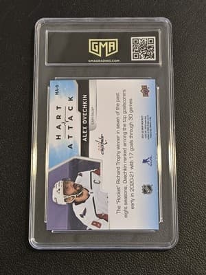 2021-22 Upper Deck MVP #HA-9 Alex Ovechkin Hart Attack GMA 10 - Thumbnail 2