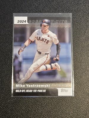2025 Topps #GH-19 Mike Yastrzemski 2024 Greatest Hits - Image 1