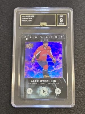 2024-25 Upper Deck #PL-12 Alex Ovechkin Playlist GMA 9 - Image 1