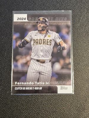 2025 Topps #GH-9 Fernando Tatis Jr. 2024 Greatest Hits - Image 1