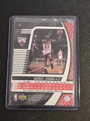 1998-99 Upper Deck Ionix #13 Michael Jordan - Thumbnail 2