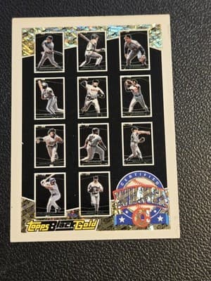 1993 Topps Certified Winner Black Gold Certified Winners Redeemed/Exchange - Image 1