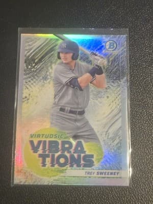 2022 Bowman #VV-3 Trey Sweeney Virtuosic Vibrations - Image 1