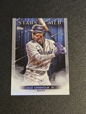 2022 Topps #SMLB-10 Jazz Chisholm Jr. Stars of MLB - Image 1