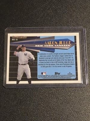 2021 Topps Chrome Update #BGC-10 Aaron Judge Topps Black Gold - Thumbnail 2