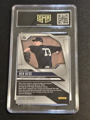 2025 Panini Prizm #260 Ben Hess Purple Prizm GMA 10 #/149 - Thumbnail 2