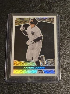 2021 Topps Chrome Update #BGC-10 Aaron Judge Topps Black Gold - Image 1
