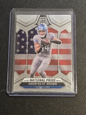 2024 Panini Mosaic #263 Amon-Ra St. Brown - Image 1