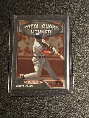 2004 Topps Total #AW4 Albert Pujols Total Award Winners - Image 1
