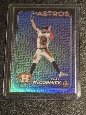 2024 Topps #203 Chas McCormick Holiday - Image 1