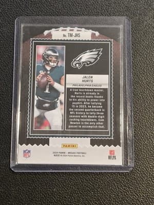 2024 Panini Mosaic #TM-JHS Jalen Hurts Touchdown Masters Mosaic - Thumbnail 2