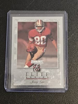 1996 Donruss #13 Jerry Rice Elite #/10000 - Image 1