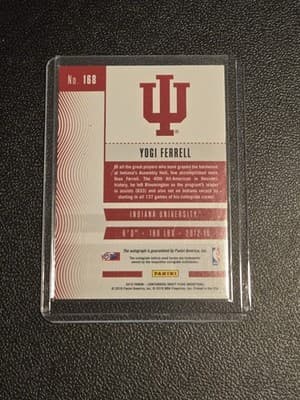 2016 Panini Contenders Draft Picks #168 Yogi Ferrell College Ticket Autographs - Thumbnail 2