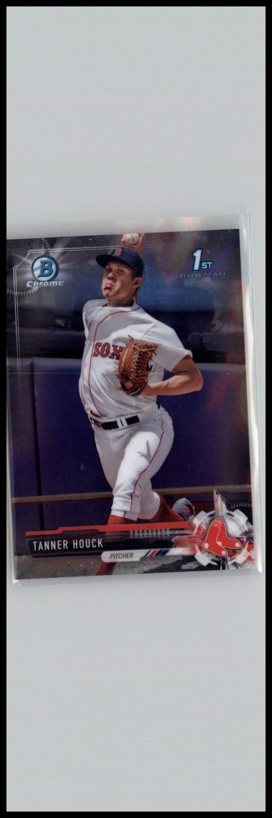 2017 Bowman Draft #BDC-65 Tanner Houck Chrome Boston Red Sox - Image 1