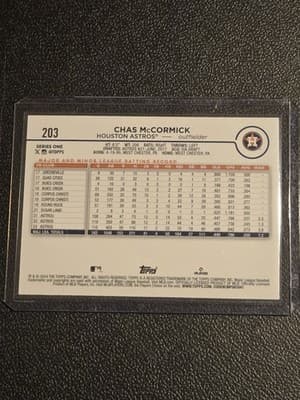 2024 Topps #203 Chas McCormick Holiday - Thumbnail 2
