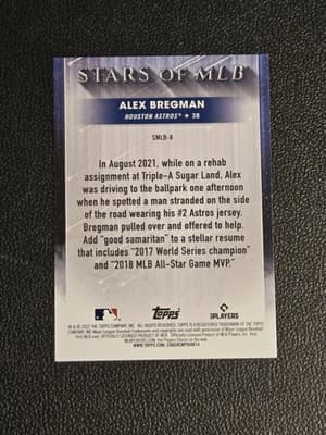 2022 Topps #SMLB-8 Alex Bregman Stars of MLB - Thumbnail 2