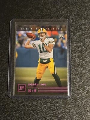 2020 Panini Chronicles #PA-4 Jordan Love Panini Pink - Image 1