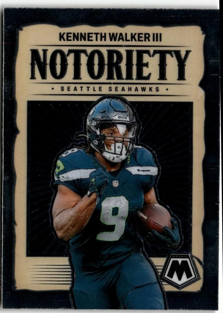 2024 Panini Mosaic #8 Kenneth Walker III Notoriety - Image 1