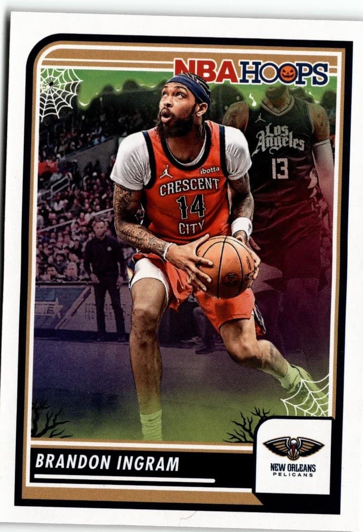 2023-24 Hoops Haunted Hoops #191 Brandon Ingram - Image 1
