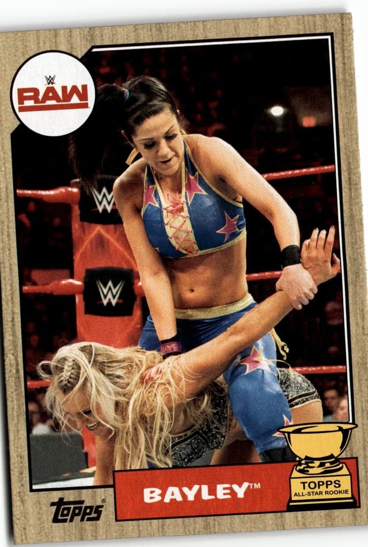 2017 Topps WWE Heritage #12 Bayley - Image 1