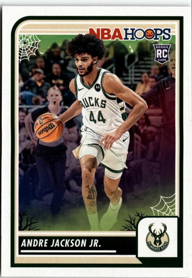 2023-24 Hoops Haunted Hoops #67 Andre Jackson Jr. - Image 1
