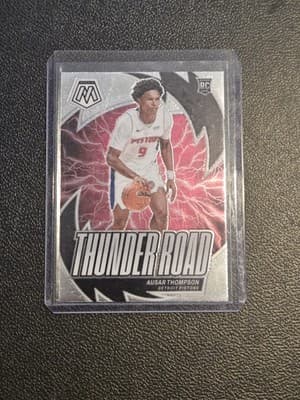 2023-24 Panini Mosaic #16 Ausar Thompson Thunder Road - Image 1