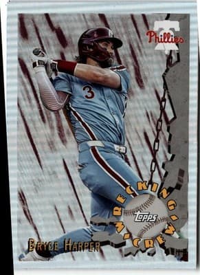 2024 Topps Archives #96WC-10 Bryce Harper 1996 Wrecking Crew - Image 1