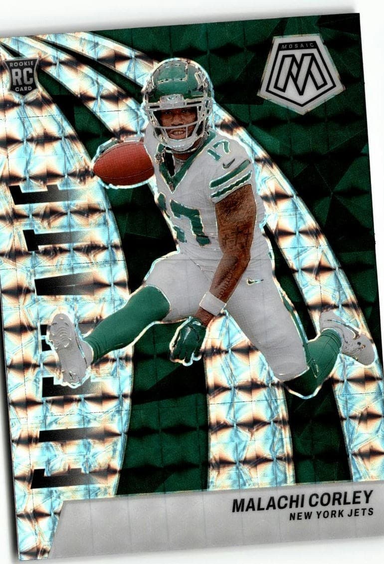 2024 Panini Mosaic #9 Malachi Corley Elevate Mosaic - Image 1