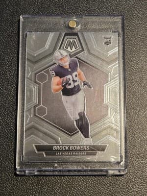 2024 Panini Mosaic #313 Brock Bowers - Image 1