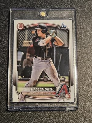 2025 Bowman #BP-21 Slade Caldwell Prospects - Image 1