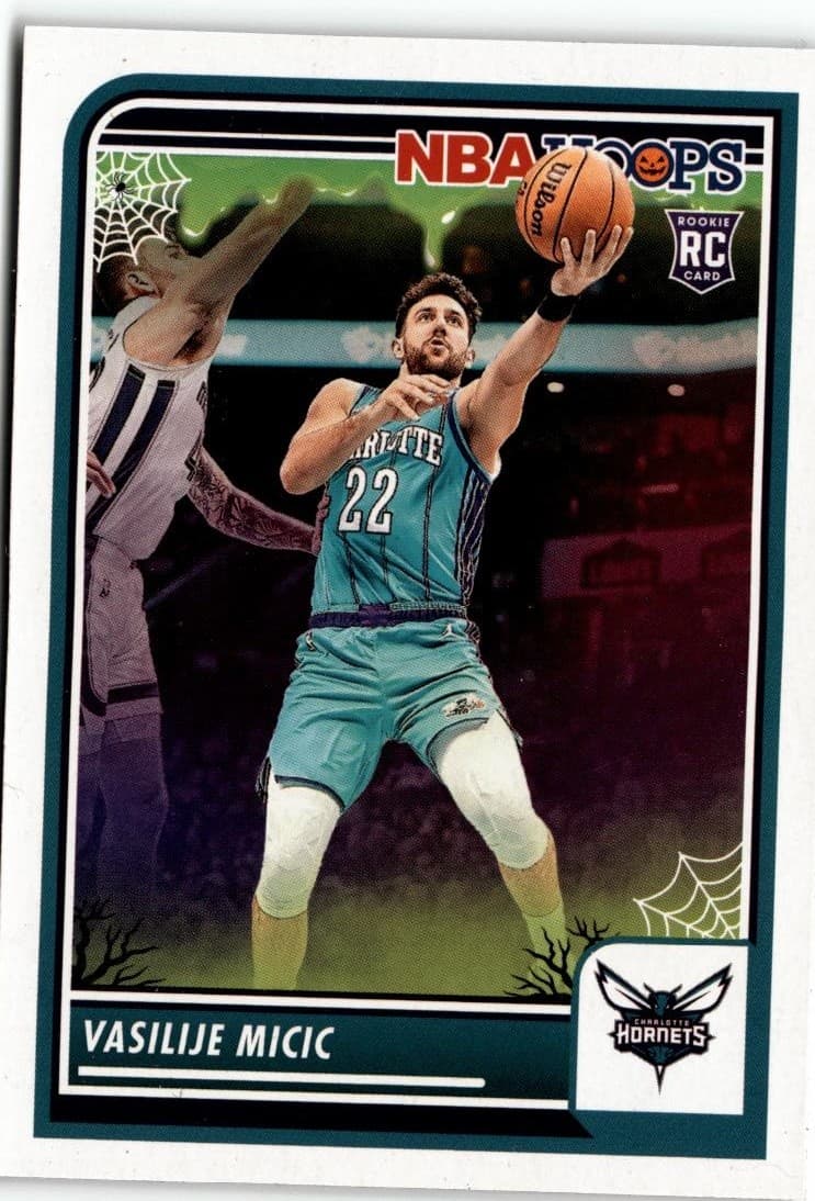 2023-24 Hoops Haunted Hoops #75 Vasilije Micic - Image 1