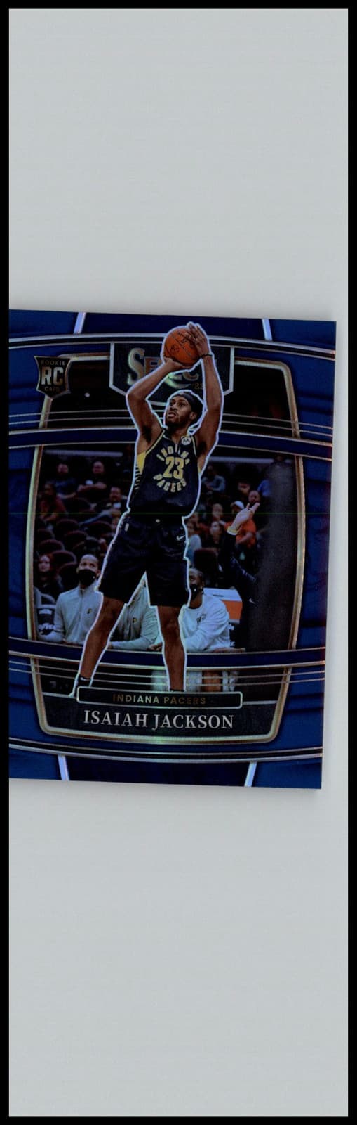 2021-22 Panini Select #55 Isaiah Jackson Blue (Retail Base) Indiana Pacers - Image 1