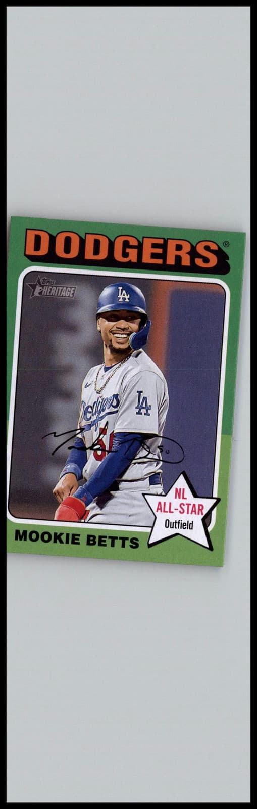 2024 Topps Heritage #499 Mookie Betts Los Angeles Dodgers - Image 1