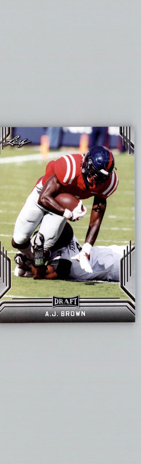 2019 Leaf Draft #01 A.J. Brown Ole Miss Rebels - Image 1