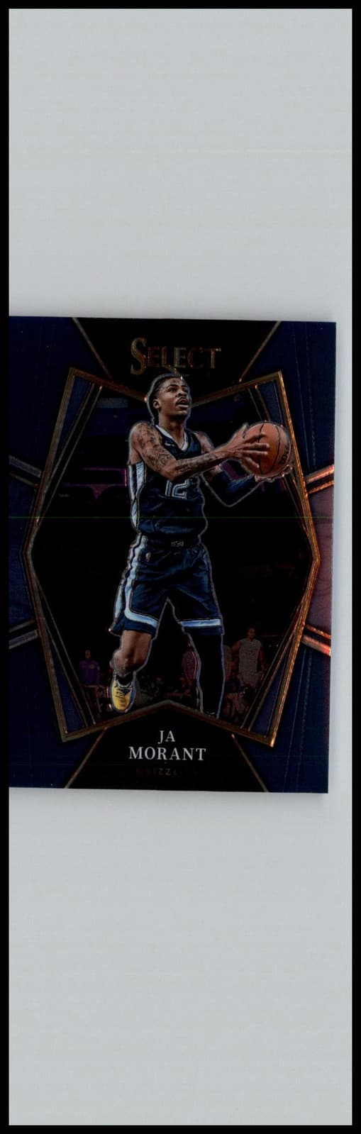 2021-22 Panini Select #125 Ja Morant Blue (Retail Base) Memphis Grizzlies - Image 1
