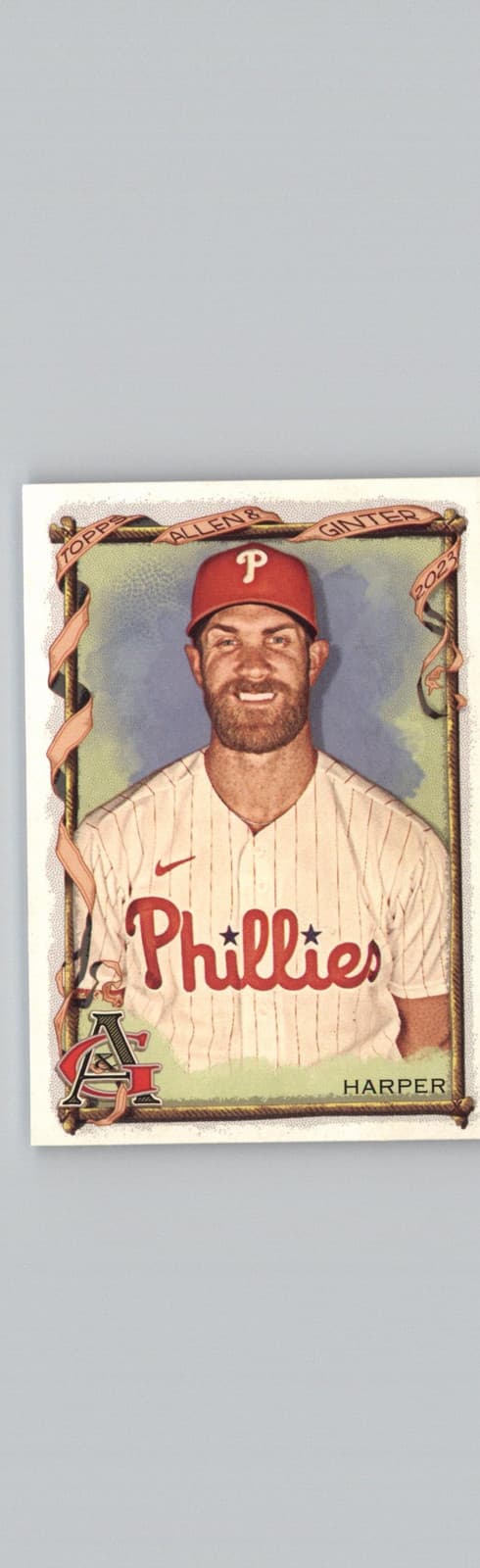 2023 Topps Allen & Ginter #60 Bryce Harper Philadelphia Phillies - Image 1