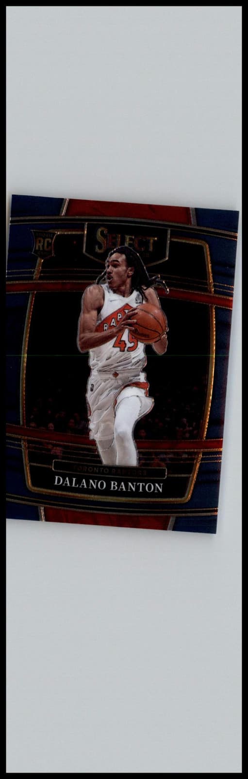 2021-22 Panini Select #91 Dalano Banton Blue (Retail Base) Toronto Raptors - Image 1