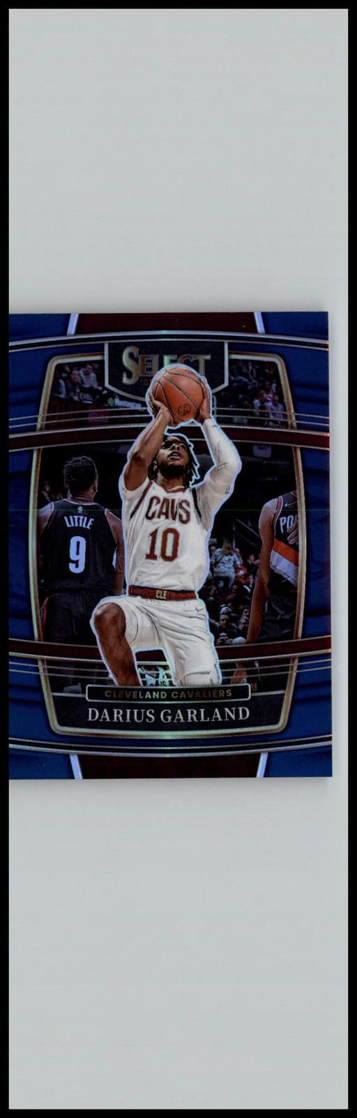 2021-22 Panini Select #13 Darius Garland Blue (Retail Base) Cleveland Cavaliers - Image 1
