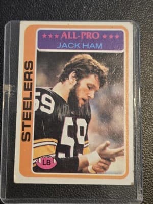 1978 Topps #450 Jack Ham - Image 1