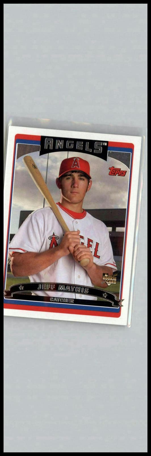 2006 Topps #299 Jeff Mathis Los Angeles Angels - Image 1