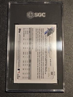 2021 Topps #364 Isan Diaz Advanced Stat #/300 - Thumbnail 2