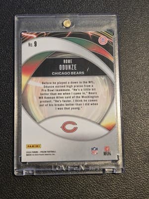 2024 Panini Prizm #9 Rome Odunze Portals - Thumbnail 2