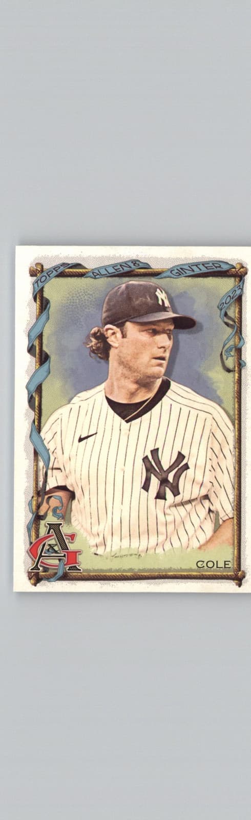 2023 Topps Allen & Ginter #8 Gerrit Cole New York Yankees - Image 1