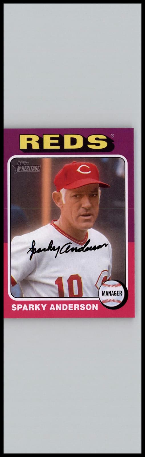 2024 Topps Heritage #111 Sparky Anderson Cincinnati Reds - Image 1