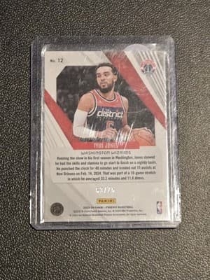 2023-24 Panini Phoenix #12 Tyus Jones International Red #/75 - Thumbnail 2