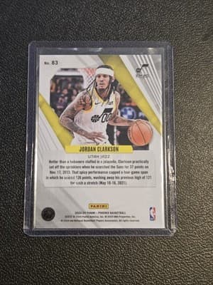 2023-24 Panini Phoenix #83 Jordan Clarkson Phoenix Red Ice - Thumbnail 2